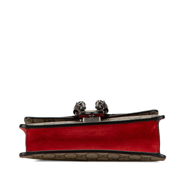 グッチ GGスプリーム ディオニュソス チェーンショルダーバッグ 421970 ベージュ レッド PVC レザー レディース GUCCI 【中古】