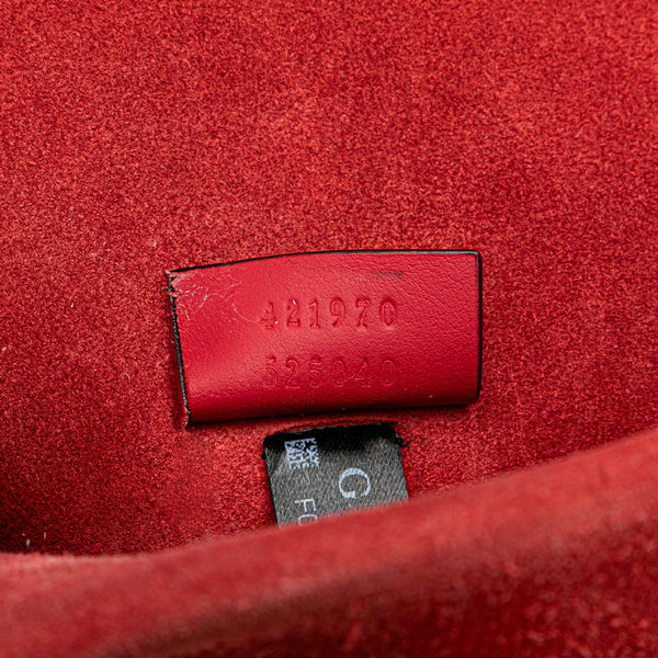 グッチ GGスプリーム ディオニュソス チェーンショルダーバッグ 421970 ベージュ レッド PVC レザー レディース GUCCI 【中古】