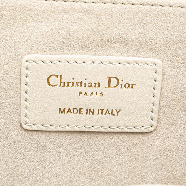 ディオール カナージュ レディディオール ショルダーバッグ ハンドバッグ 2WAY ホワイト ラムスキン レディース Dior 【中古】