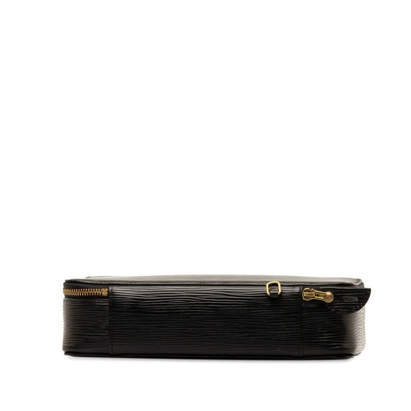 ルイ ヴィトン エピ ポッシュ モンテカルロ ポーチ M48362 ノワール ブラック レザー レディース LOUIS VUITTON 【中古】