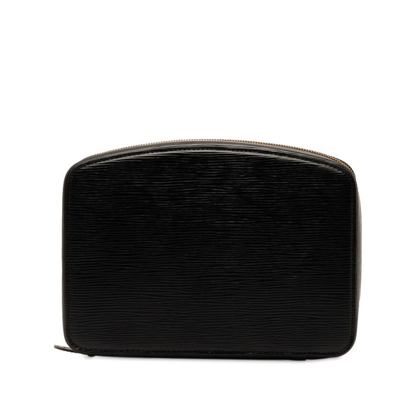 ルイ ヴィトン エピ ポッシュ モンテカルロ ポーチ M48362 ノワール ブラック レザー レディース LOUIS VUITTON 【中古】