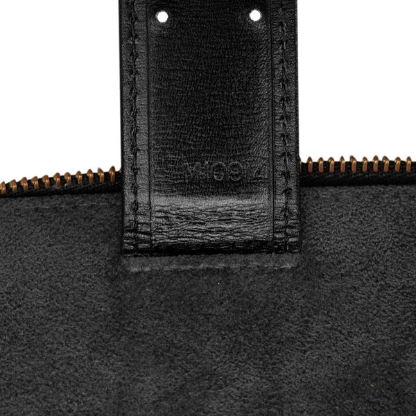 ルイ ヴィトン エピ ポッシュ モンテカルロ ポーチ M48362 ノワール ブラック レザー レディース LOUIS VUITTON 【中古】