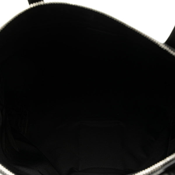 グッチ シェリーライン トートバッグ ショルダーバッグ 2WAY 619751 ブラック キャンバス レザー レディース GUCCI 【中古】