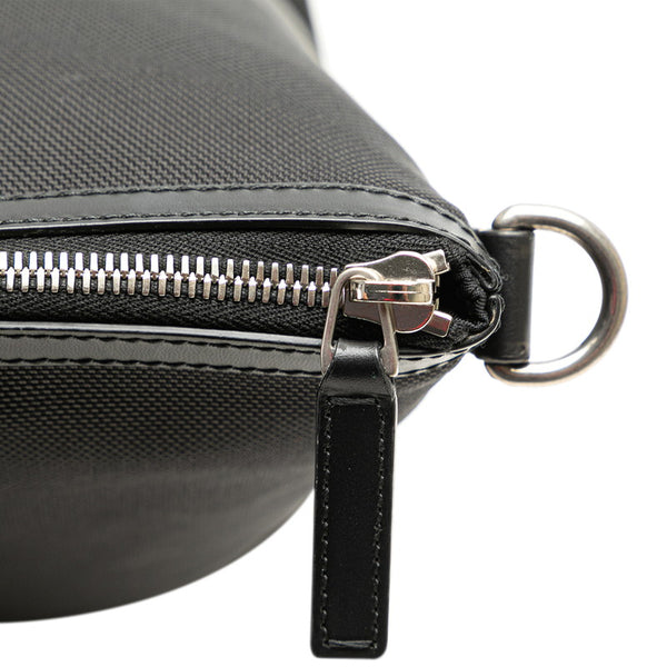 グッチ シェリーライン トートバッグ ショルダーバッグ 2WAY 619751 ブラック キャンバス レザー レディース GUCCI 【中古】