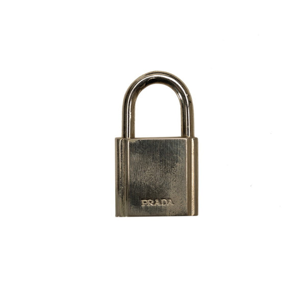 プラダ 三角ロゴプレート ショルダーバッグ トラベルバッグ 2WAY ブラック ナイロン レザー レディース PRADA 【中古】