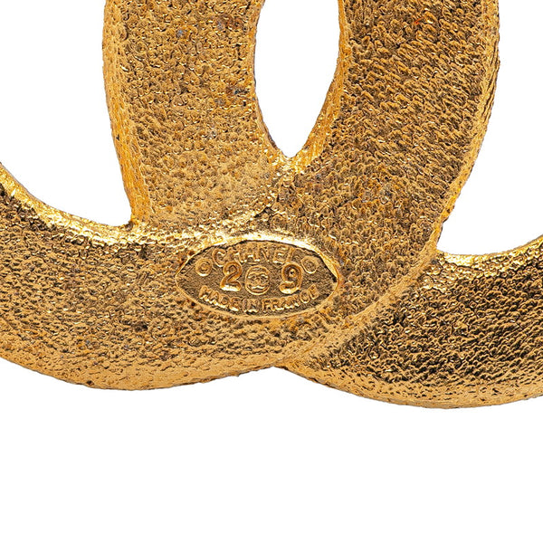 シャネル ココマーク ブローチ ゴールド メッキ レディース CHANEL 【中古】