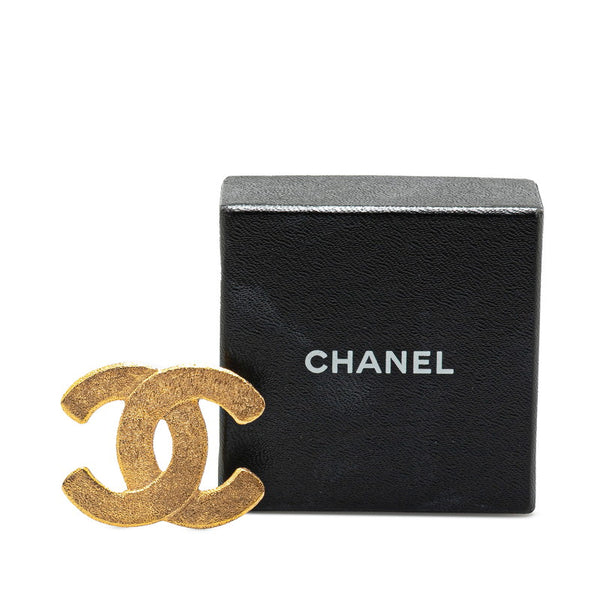 シャネル ココマーク ブローチ ゴールド メッキ レディース CHANEL 【中古】