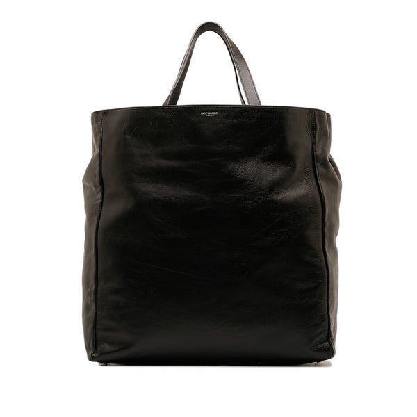 サンローラン トートバッグ 314663 529258 ブラック レザー レディース SAINT LAURENT 【中古】