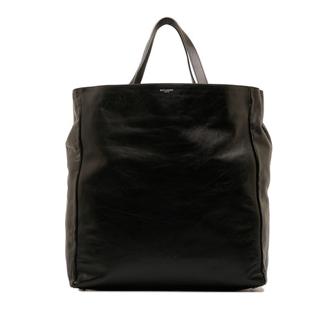 サンローラン トートバッグ 314663 529258 ブラック レザー レディース SAINT LAURENT 【中古】