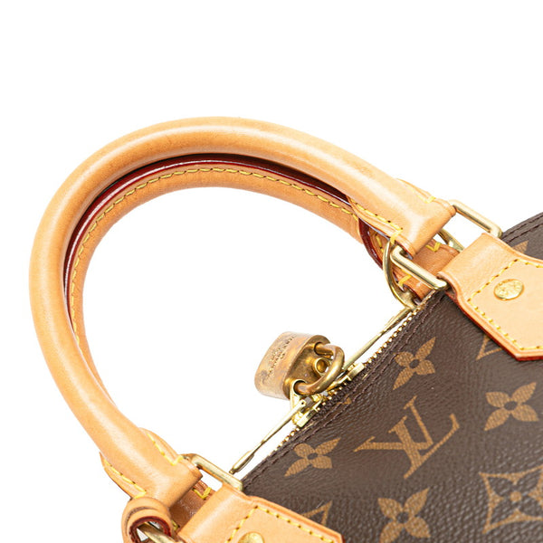 ルイ ヴィトン モノグラム アルマBB ハンドバッグ ショルダーバッグ 2WAY M46990 ブラウン PVC レザー レディース LOUIS VUITTON 【中古】