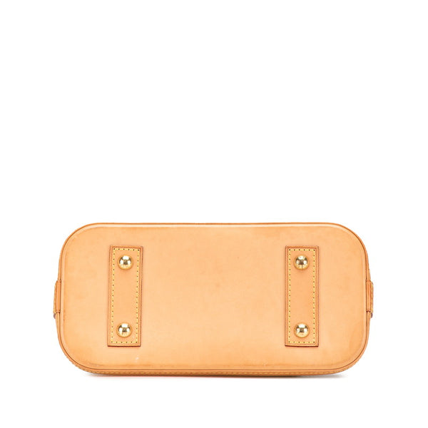 ルイ ヴィトン モノグラム アルマBB ハンドバッグ ショルダーバッグ 2WAY M46990 ブラウン PVC レザー レディース LOUIS VUITTON 【中古】