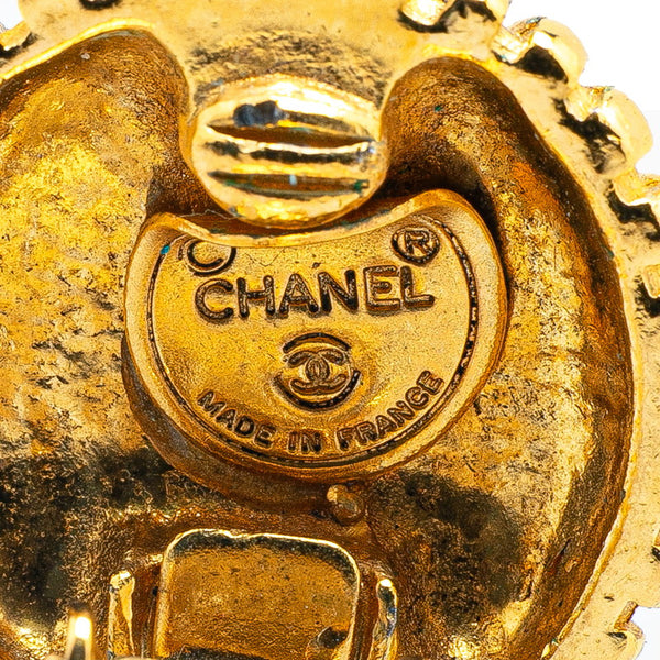 シャネル ヴィンテージ ココマーク イヤリング ゴールド メッキ レディース CHANEL 【中古】