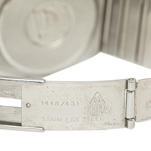 オメガ コンステレーション 腕時計 クオーツ アイボリー文字盤 ステンレススチール レディース OMEGA 【中古】