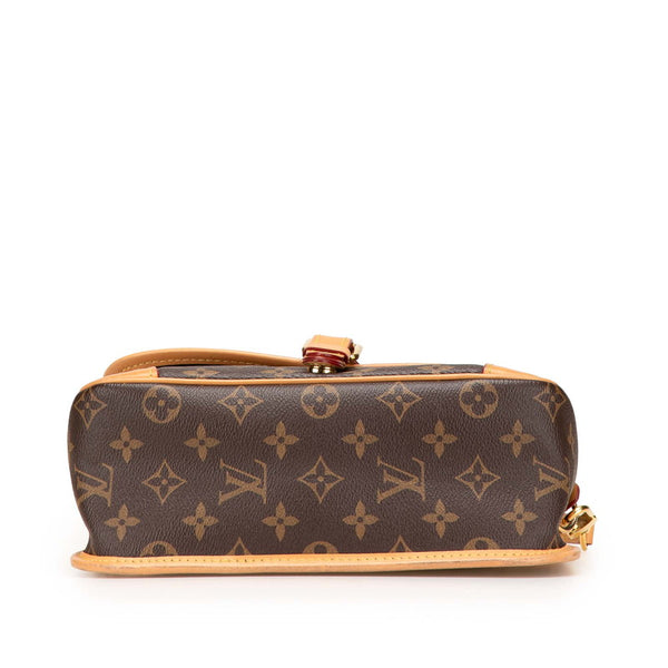 ルイ ヴィトン モノグラム ディアヌNM PM ハンドバッグ ショルダーバッグ 2WAY M45985 ブラウン PVC レザー レディース LOUIS VUITTON 【中古】