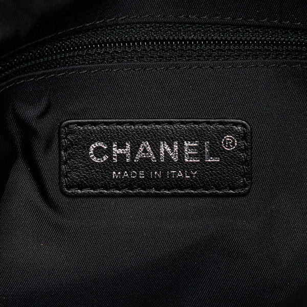 シャネル エアライン メッセンジャーバッグ ショルダーバッグ ブルー マルチカラー ナイロン レディース CHANEL 【中古】