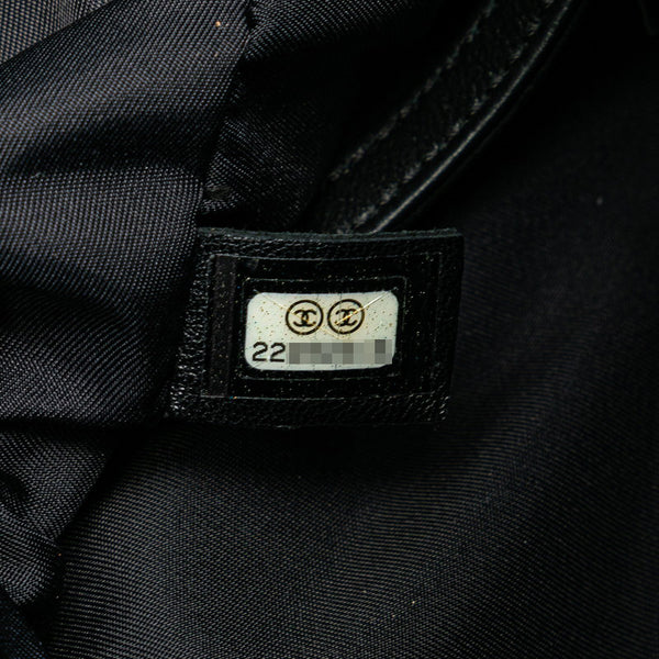 シャネル エアライン メッセンジャーバッグ ショルダーバッグ ブルー マルチカラー ナイロン レディース CHANEL 【中古】