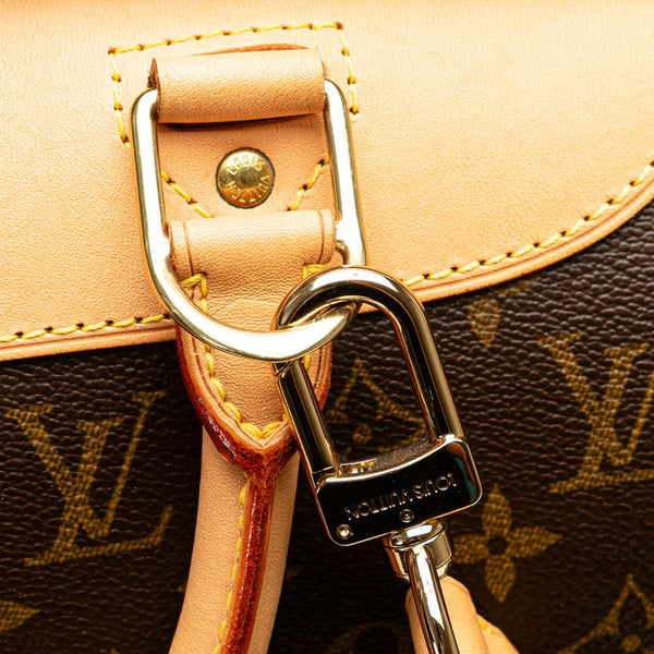 ルイ ヴィトン モノグラム アリゼ24H ボストンバッグ ショルダーバッグ 2WAY M41399 ブラウン PVC レザー レディース LOUIS VUITTON 【中古】