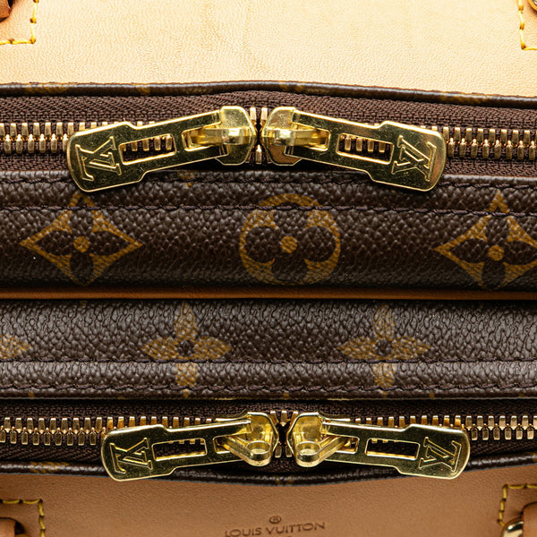 ルイ ヴィトン モノグラム アリゼ24H ボストンバッグ ショルダーバッグ 2WAY M41399 ブラウン PVC レザー レディース LOUIS VUITTON 【中古】