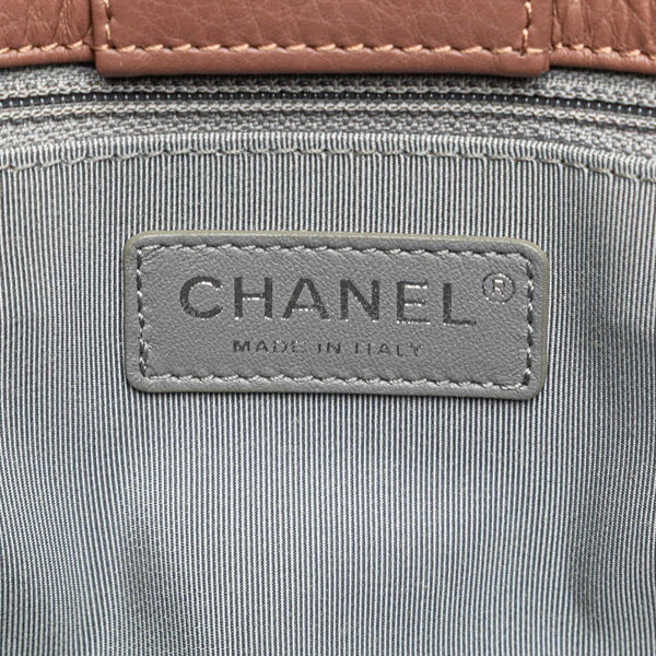 シャネル ココマーク エグゼクティブバック トートバッグ パープル ピンク レザー レディース CHANEL 【中古】