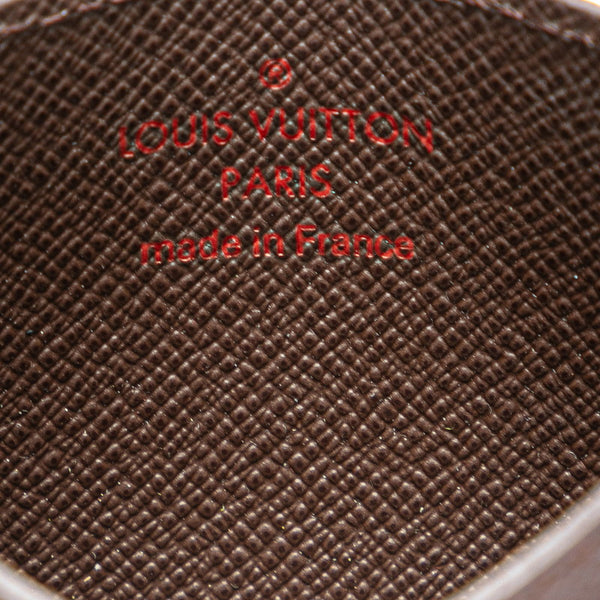 ルイ ヴィトン ダミエ ポルト カルト サーンプル カードケース 名刺入れ N61722 ブラウン PVC レザー レディース LOUIS VUITTON 【中古】