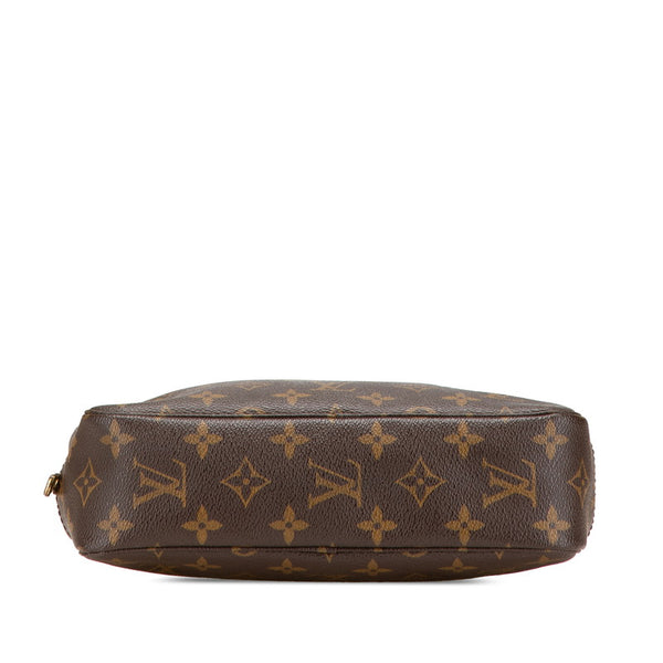 ルイ ヴィトン モノグラム トゥルース トワレット23 セカンドバッグ クラッチバッグ M47524 ブラウン PVC レディース LOUIS VUITTON 【中古】