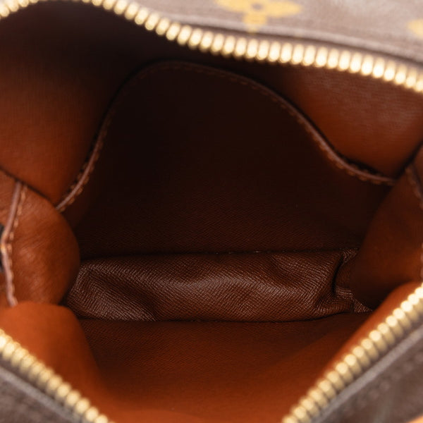 ルイ ヴィトン モノグラム ダヌーブ 斜め掛け ショルダーバッグ M45266 ブラウン PVC レザー レディース LOUIS VUITTON 【中古】