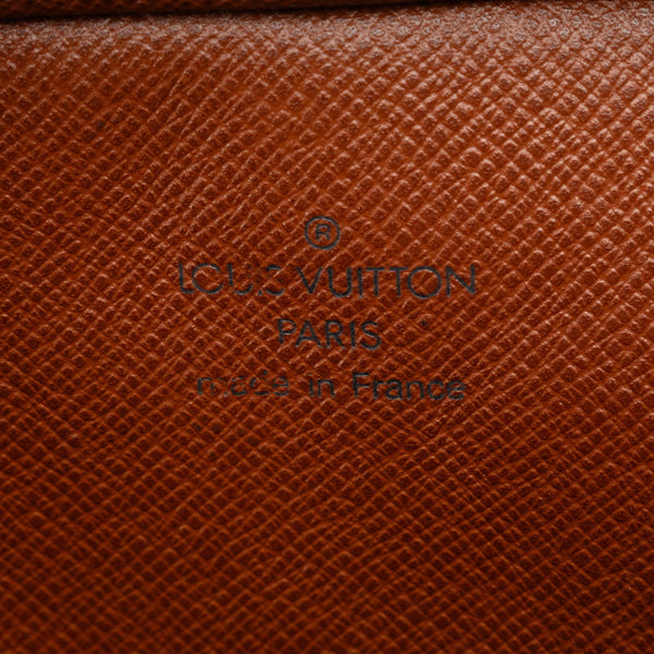 ルイ ヴィトン モノグラム ダヌーブ 斜め掛け ショルダーバッグ M45266 ブラウン PVC レザー レディース LOUIS VUITTON 【中古】