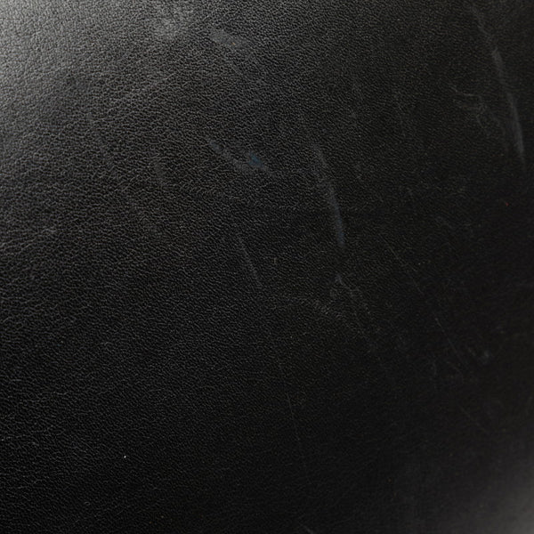 シャネル ココマーク ハンドバッグ ミニボストンバッグ ブラック レザー レディース CHANEL 【中古】