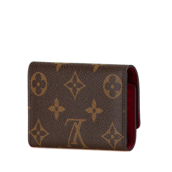 ルイ ヴィトン モノグラム ミュルティクレ６ キーケース M60701 ブラウン フューシャ PVC レザー レディース LOUIS VUITTON 【中古】