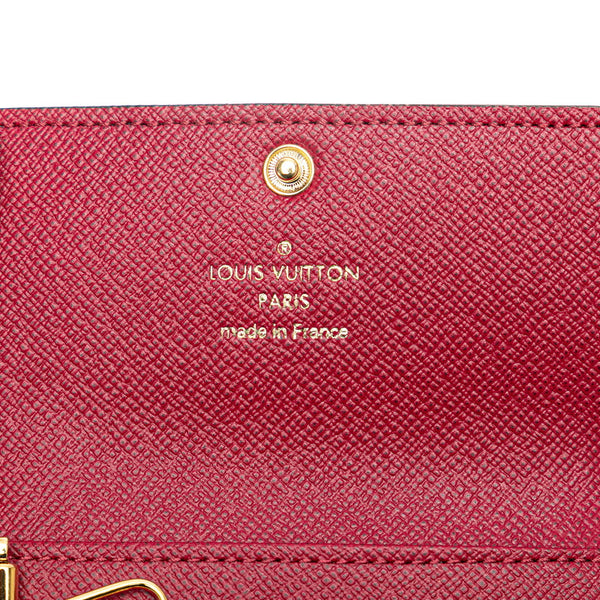 ルイ ヴィトン モノグラム ミュルティクレ６ キーケース M60701 ブラウン フューシャ PVC レザー レディース LOUIS VUITTON 【中古】