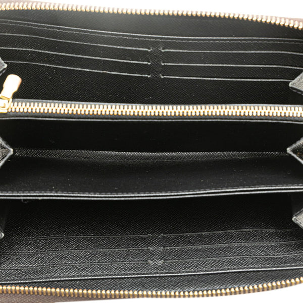 ルイ ヴィトン モノグラム ジャイアント リバース ジッピー ウォレット ラウンドファスナー 長財布 M69353 ブラウン PVC レザー レディース LOUIS VUITTON 【中古】