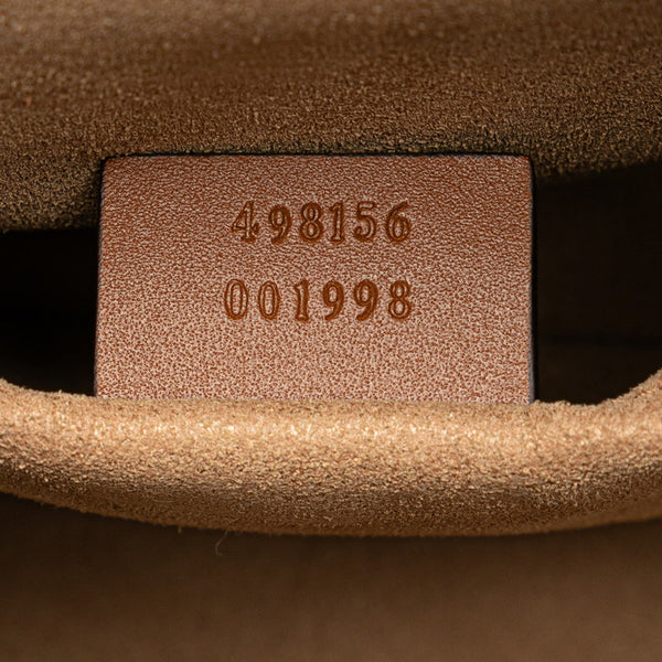 グッチ GGスプリーム パドロック チェーン ショルダーバッグ 498156 ベージュ ブラウン PVC レザー レディース GUCCI 【中古】