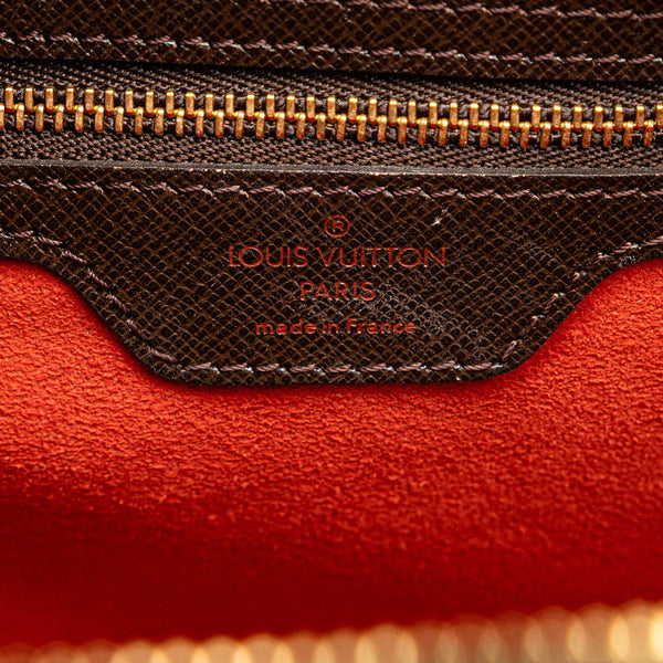 ルイ ヴィトン ダミエ トリアナ ハンドバッグ N51155 ブラウン PVC レザー レディース LOUIS VUITTON 【中古】