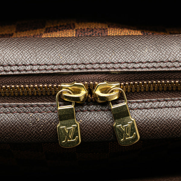 ルイ ヴィトン ダミエ トリアナ ハンドバッグ N51155 ブラウン PVC レザー レディース LOUIS VUITTON 【中古】