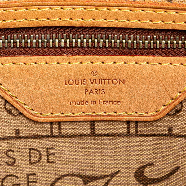 ルイ ヴィトン モノグラム ネヴァーフルPM ハンドバッグ トートバッグ M40155 ブラウン PVC レザー レディース LOUIS VUITTON 【中古】