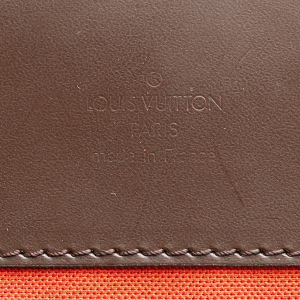 ルイ ヴィトン ダミエ ブロードウェイ ハンドバッグ ショルダーバッグ N42270 ブラウン PVC レザー レディース LOUIS VUITTON 【中古】