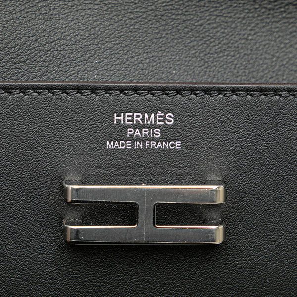 エルメス エラン ポケット 24 ウエストバッグ ブラック スイフト ヴォーエプソン レディース HERMES 【中古】