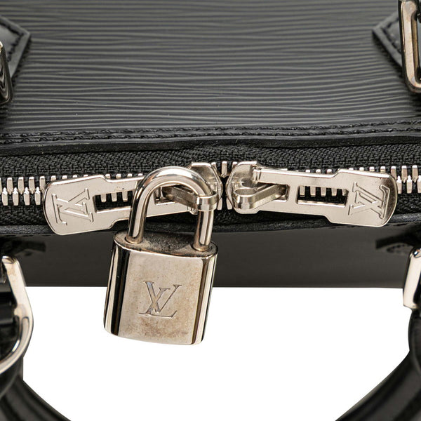 ルイ ヴィトン エピ アルマPM ハンドバッグ M40302 ノワール ブラック レザー レディース LOUIS VUITTON 【中古】