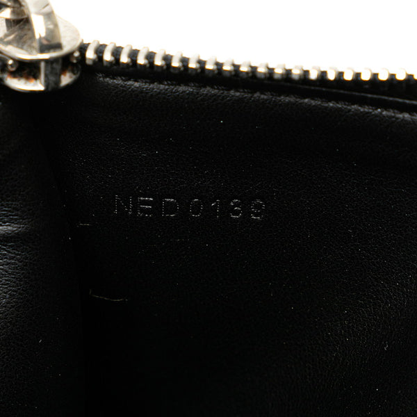 ジバンシー サメ シャーク プリント クラッチバッグ セカンドバッグ ブラック レザー メンズ Givenchy 【中古】
