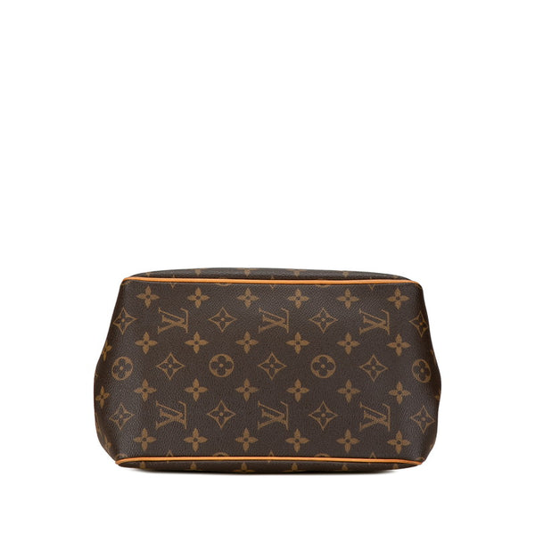 ルイ ヴィトン モノグラム バティニョール ハンドバッグ トートバッグ M51156 ブラウン PVC レザー レディース LOUIS VUITTON 【中古】