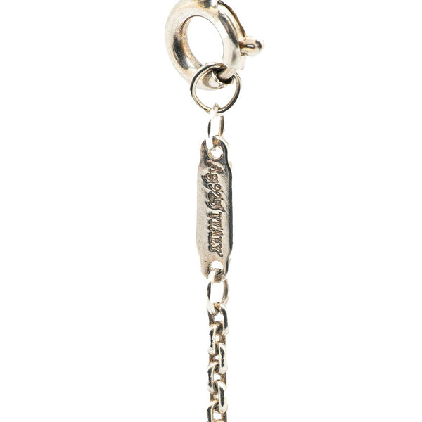 ティファニー ハードウェア 細長 リンク ネックレス スターリングシルバー レディース TIFFANY&Co. 【中古】