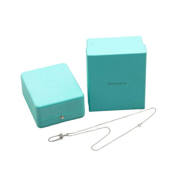 ティファニー ハードウェア 細長 リンク ネックレス スターリングシルバー レディース TIFFANY&Co. 【中古】