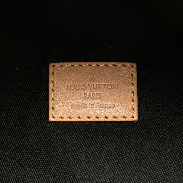 ルイ ヴィトン モノグラム バムバッグ ボディバッグ ウエストバッグ M43644 ブラウン PVC レザー レディース LOUIS VUITTON 【中古】