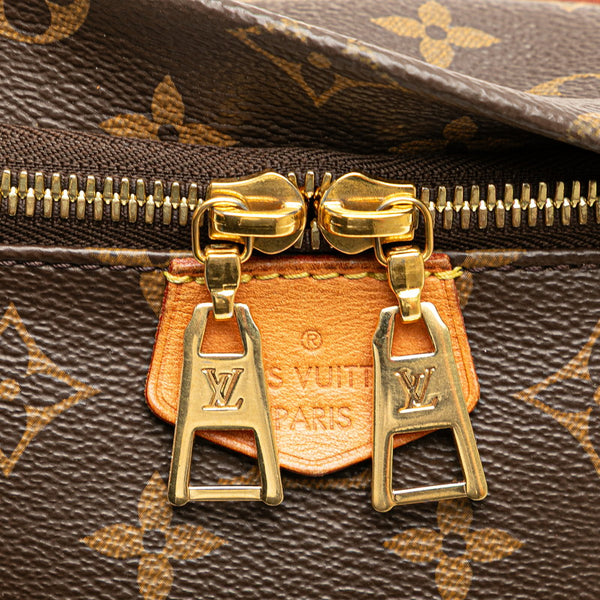 ルイ ヴィトン モノグラム バムバッグ ボディバッグ ウエストバッグ M43644 ブラウン PVC レザー レディース LOUIS VUITTON 【中古】
