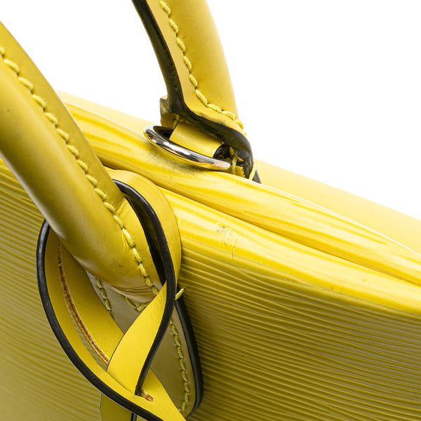 ルイ ヴィトン エピ マルリーBB ハンドバッグ ショルダーバッグ 2WAY M94617 ピスタッシュ イエロー レザー レディース LOUIS VUITTON 【中古】