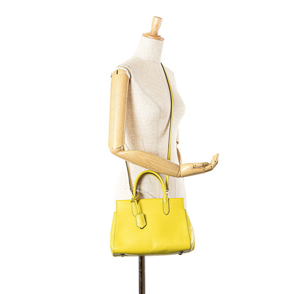 ルイ ヴィトン エピ マルリーBB ハンドバッグ ショルダーバッグ 2WAY M94617 ピスタッシュ イエロー レザー レディース LOUIS VUITTON 【中古】