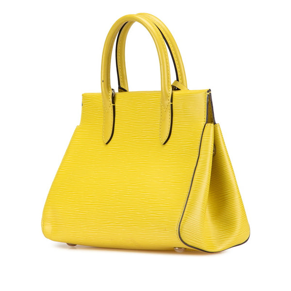 ルイ ヴィトン エピ マルリーBB ハンドバッグ ショルダーバッグ 2WAY M94617 ピスタッシュ イエロー レザー レディース LOUIS VUITTON 【中古】