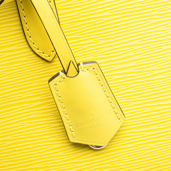 ルイ ヴィトン エピ マルリーBB ハンドバッグ ショルダーバッグ 2WAY M94617 ピスタッシュ イエロー レザー レディース LOUIS VUITTON 【中古】