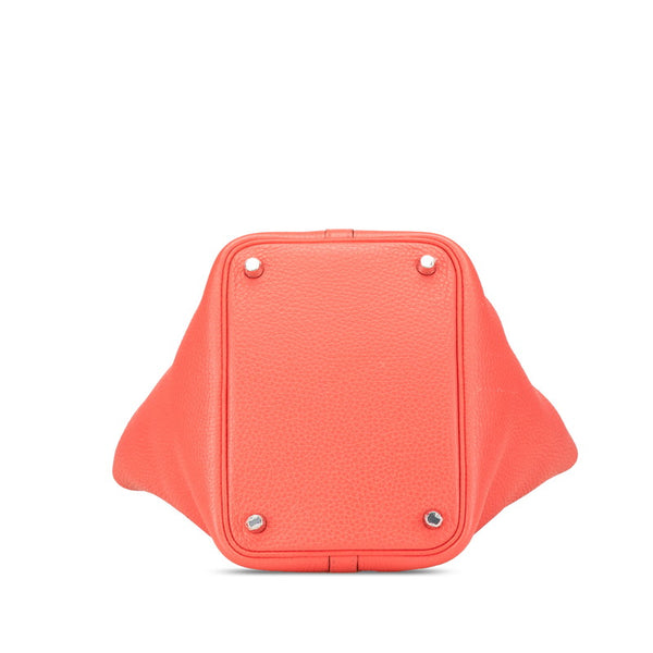 エルメス ピコタンロックPM ハンドバッグ ブーゲンビリア ピンク トリヨンクレマンス レディース HERMES 【中古】