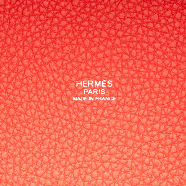 エルメス ピコタンロックPM ハンドバッグ ブーゲンビリア ピンク トリヨンクレマンス レディース HERMES 【中古】